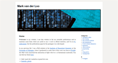 Desktop Screenshot of markvanderloo.eu